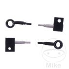 Latiguillo de Freno Metálico Kit 2 Piezas Negro | Motos Camaral