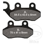 Pastillas de Freno Carbón Scooter EBC 7872278 | Motos Camaral