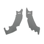 Protectores antideslizantes para chasis RFX Pro Series - gris - motoscamaralweb.com