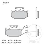 Pastillas de Freno Sinter SD Brembo 7325608 | Motos Camaral