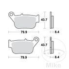 Pastillas de freno Eco TRW 7322670 | Motos Camaral