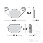 Pastillas de Freno Estándar TRW 7320443 | Motos Camaral