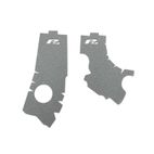 Protectores antideslizantes para chasis RFX Pro Series - negro - motoscamaralweb.com