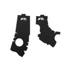 Protectores antideslizantes para chasis RFX Pro Series - gris - motoscamaralweb.com