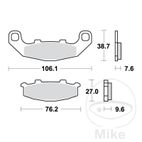 Pastillas de Freno Estándar TRW 7375116 | Motos Camaral