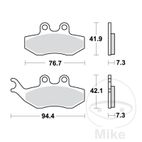 Pastillas de Freno Eco TRW 7320211 | Motos Camaral
