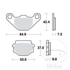 Pastillas de Freno Sinterizadas TRW 7376973 | Motos Camaral