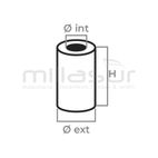 FILTRO GASOLINA HONDA METÁLICO GX120. GX160. GX240. GX390 - motoscamaralweb.com