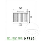 Filtro de Aceite Hiflo | Recambios Moto | Motos Camaral