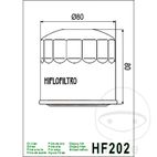Filtro de Aceite Hiflo | Recambios Moto | Motos Camaral