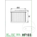Filtro de Aceite Hiflo | Recambios Moto | Motos Camaral