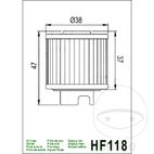Filtro de Aceite Hiflo | Recambios Moto | Motos Camaral