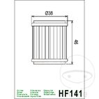 Filtro de Aceite Hiflo Altn 7231256 | Motos Camaral