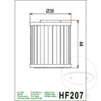 Filtro de aceite Hiflo 7231205 | Recambios Moto | Motos Camaral