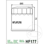 Filtro de Aceite Hiflo | Recambios Moto | Motos Camaral
