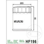 Filtro de Aceite Hiflo | Recambios Moto | Motos Camaral