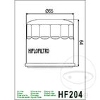 Filtro de Aceite Cromado Hiflo | Hiflofiltro | Motos Camaral