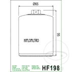 Filtro de Aceite Hiflo | Recambios Moto | Motos Camaral
