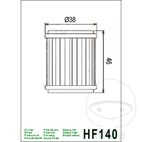 Filtro de Aceite Hiflo | Recambios Moto | Motos Camaral