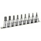 Juego de 9 vasos destornillador torx EXPERT 1/2 - motoscamaralweb.com