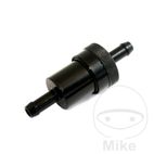 Filtro de combustible 8 mm aluminio negro JMP | Motos Camaral