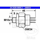 Interruptor Luz de Freno MQ 1452267 | Motos Camaral