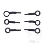 Latiguillo de Freno Metálico Kit 3 Piezas Negro | Motos Camaral