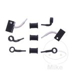 Kit Latiguillo de Freno Metálico 3 Piezas Negro | Motos Camaral