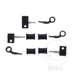 Latiguillo de Freno Metálico Kit 3 Piezas Negro | Motos Camaral