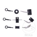 Kit Latiguillos de Freno Metálicos Negros 4 Piezas | Motos Camaral