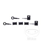 Latiguillo de Freno Metálico Kit 2 Piezas Negro | Motos Camaral