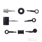 Latiguillo de Freno Metálico Kit 3 Piezas Negro | Motos Camaral