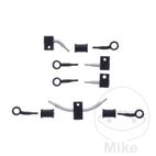 Latiguillo de Freno Metálico Kit 5 Piezas Negro | Motos Camaral
