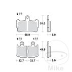 Pastillas de Freno Sinter Delantero TRW 7323249 | Motos Camaral