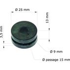 Silentblock Honda CR125R 83/Protector radiador 19051-KA3-710 GRM-106/10 (Juego de 10) - motoscamaralweb.com