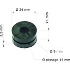 Silentblock Honda CRF450R.X 05-08/Radiador 19051-KRN-000 GRM-109/10 (Juego de 10) - motoscamaralweb.com