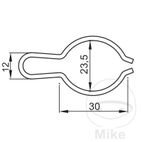 Horquilla Pedal de Arranque | Repuestos Motor | Motos Camaral