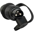 CONECTOR MACHO 3 POLOS BLISTER- motoscamaralweb.com