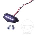 Luz de Matrícula LED JMP Negra | Motos Camaral