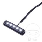 Luz de Matrícula LED JMP Negra Adhesiva | Motos Camaral