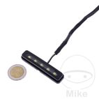 Luz de Matrícula LED JMP Negra Adhesiva | Motos Camaral