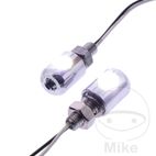 Luz de Matrícula Bolt Cromado JMP | Motos Camaral
