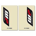 Adhesivos de horquilla Blackbird WP transparente - motoscamaralweb.com