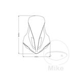 Parabrisas Touring V-Tech Puig Transparente | Motos Camaral