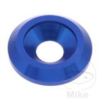 Arandela Lisa Fresada JMP Bolt M8 Aluminio Azul | Motos Camaral