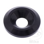 Arandela Lisa Fresada JMP Bolt M8 Aluminio Negro | Motos Camaral