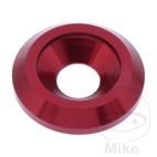 Arandela Lisa Fresada JMP Bolt M8 Aluminio Rojo | Motos Camaral