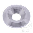 Arandela Lisa Fresada JMP Bolt M8 Aluminio Plata | Motos Camaral