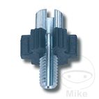 Tornillo Tensor de Cable Ranurado Domino M6x1mm | Motos Camaral