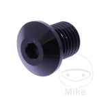 Tapa Tornillo Retrovisor Daytona M10x1.25mm Negro | Motos Camaral